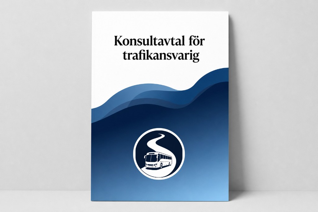 Förhandsvisning av PDF-mall för konsultavtal trafikansvarig buss